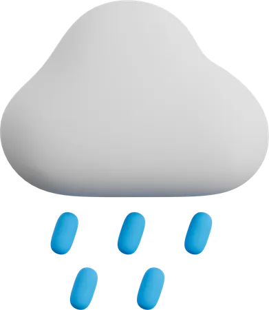 Rainy  3D Icon