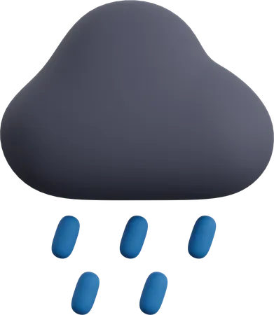 Rainy  3D Icon