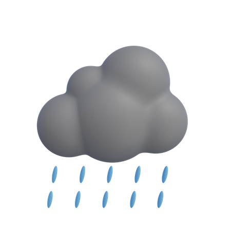 Rainy 3D Icon