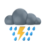 rainstorm emoji 3d