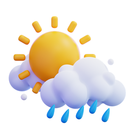 Rainy Day  3D Icon