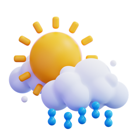 Rainy Day  3D Icon