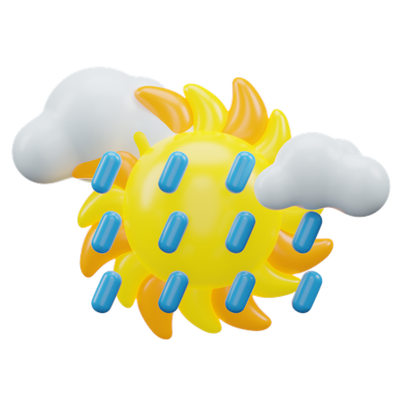 Rainy Day  3D Icon