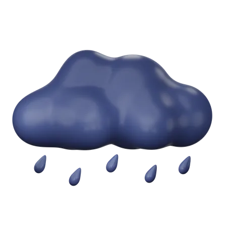 Rainy Day  3D Icon