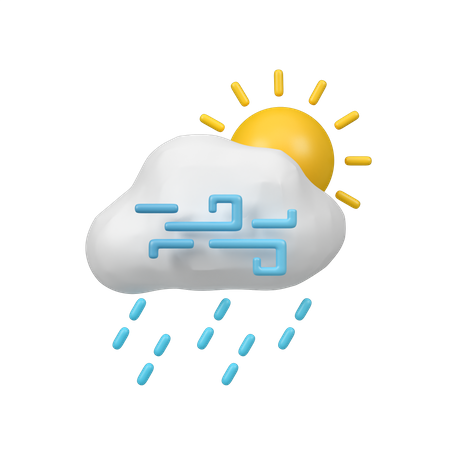 Rainy Day  3D Icon