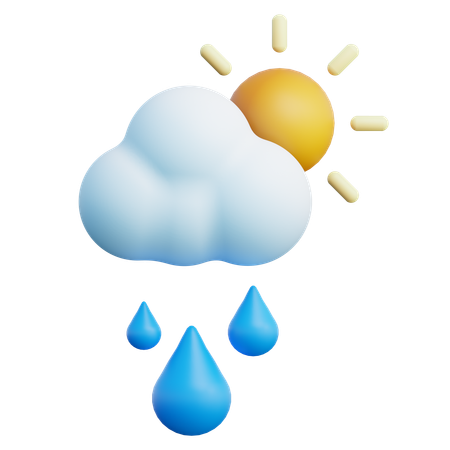 Rainy Day  3D Icon