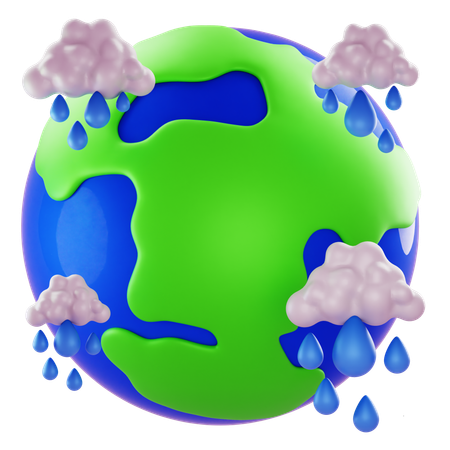 Rainy Season  3D Icon