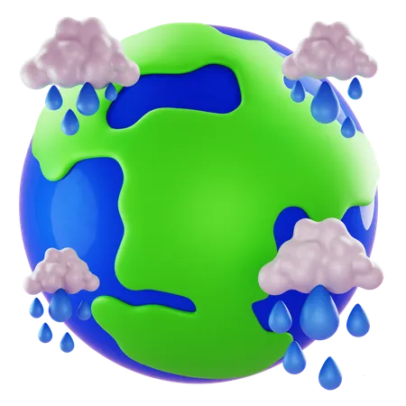 Rainy Season  3D Icon