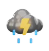 Rainy Thunder Cloud