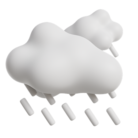 Rainy Weather  3D Icon