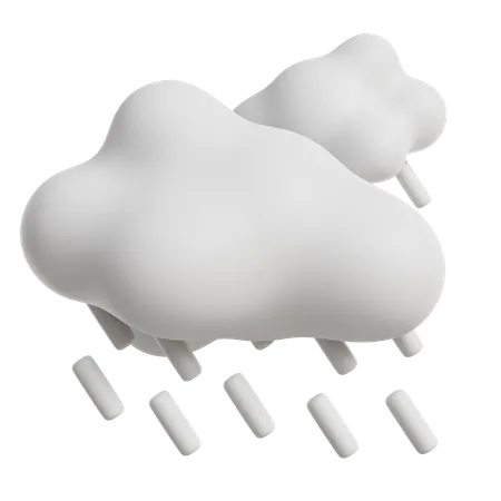 Rainy Weather  3D Icon