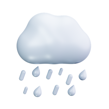 雨天  3D Icon