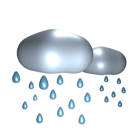 Rainy Weather  3D Icon