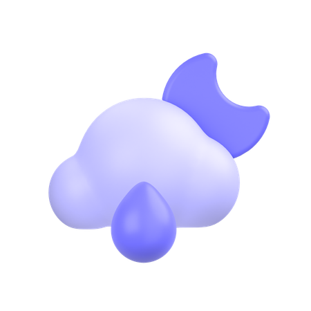 Rainy Weather  3D Icon