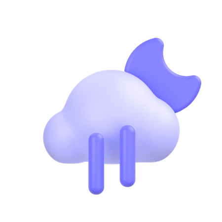 Rainy Weather  3D Icon