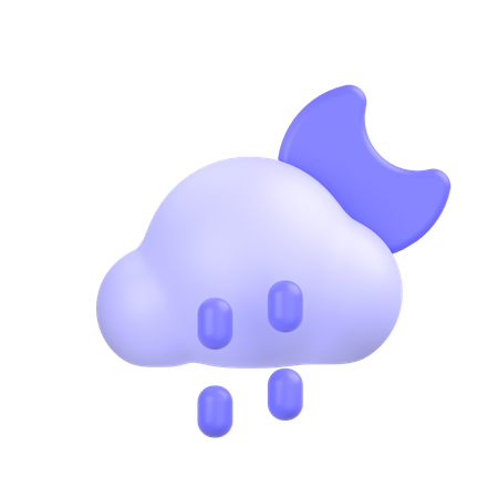 Rainy Weather  3D Icon