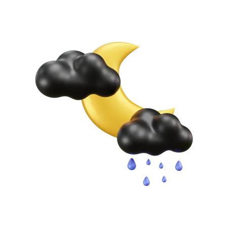 Rainy Weather  3D Icon