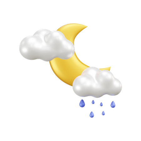 Rainy weather  3D Icon