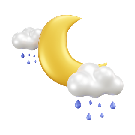 Rainy weather  3D Icon