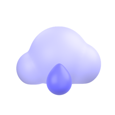 Rainy Weather  3D Icon