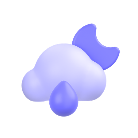 Rainy Weather  3D Icon