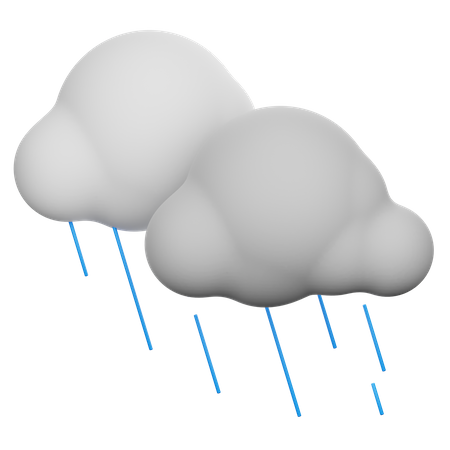 Rainy Weather  3D Icon