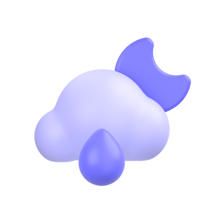 Rainy-weather 3D Icon
