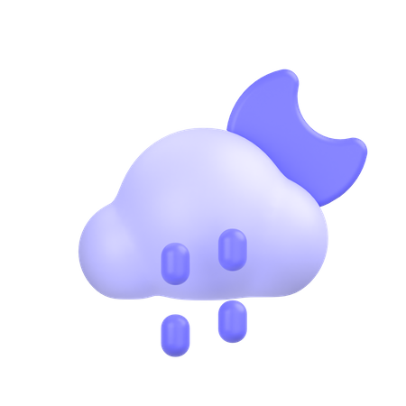Rainy-weather 3D Icon