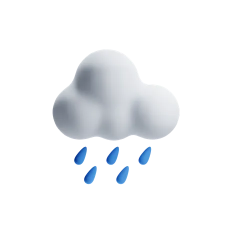 Rainy Weather 3D Icon