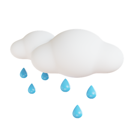 Rainy Weather 3D Icon