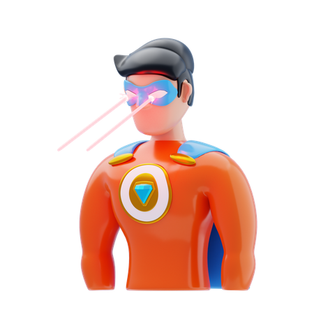 Raio Laser  3D Icon