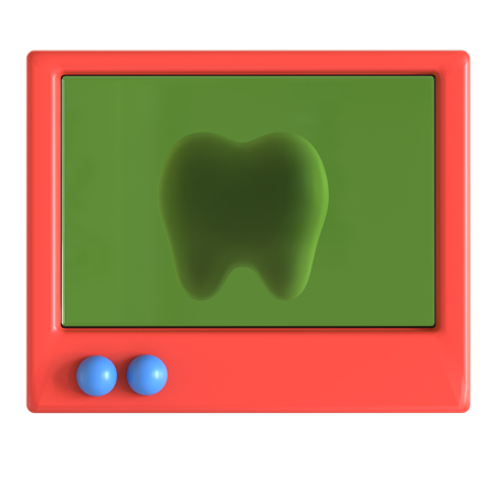 Radiografia dentária  3D Icon