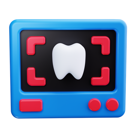 Radiografia dentária  3D Icon