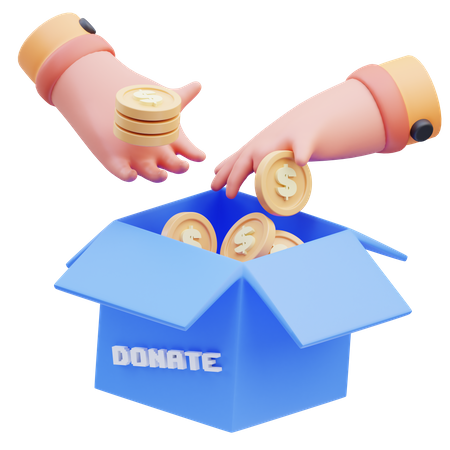 Raise Funds  3D Icon