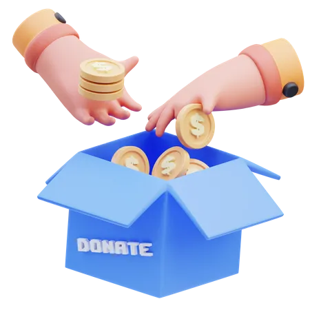 Raise Funds  3D Icon