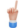 raise hand emoji 3d