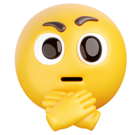 Raised Eyebrow  3D Icon