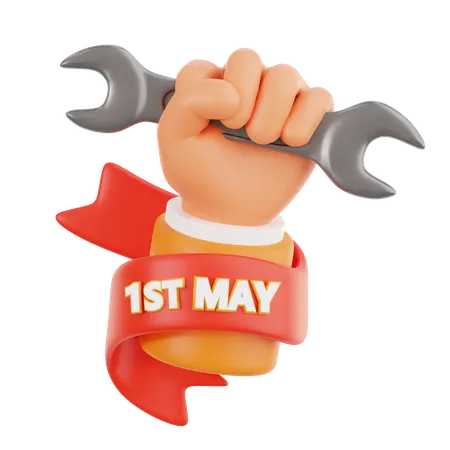Raised Fist  3D Icon