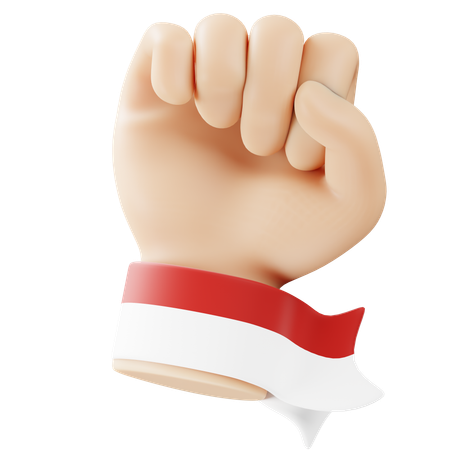 Raised Fist  3D Icon