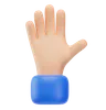 Raised Hand Symbol