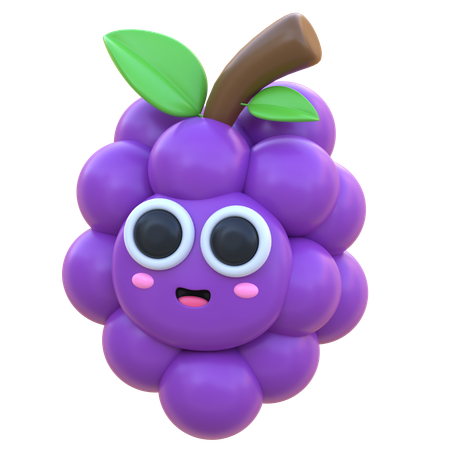 Raisin  3D Icon