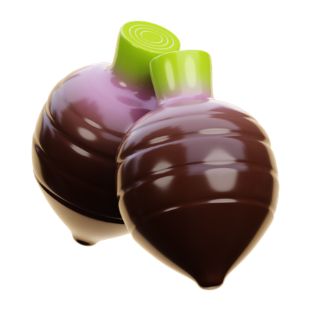 Raiz de Taro  3D Icon