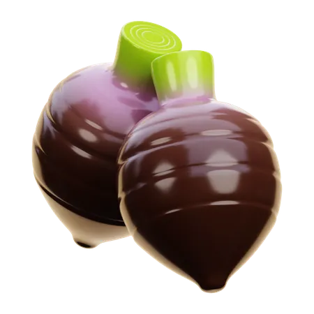 Raiz de Taro  3D Icon