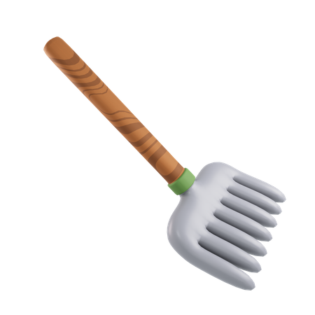 Rake  3D Icon