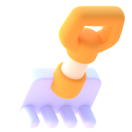 Rake  3D Icon