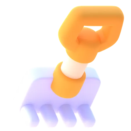 Rake  3D Icon