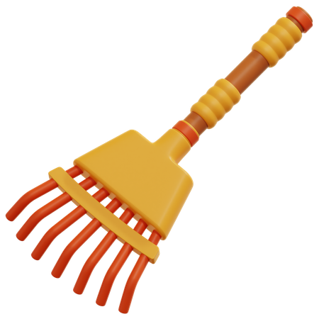 Rake  3D Icon