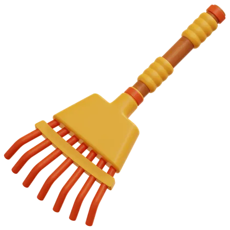 Rake  3D Icon