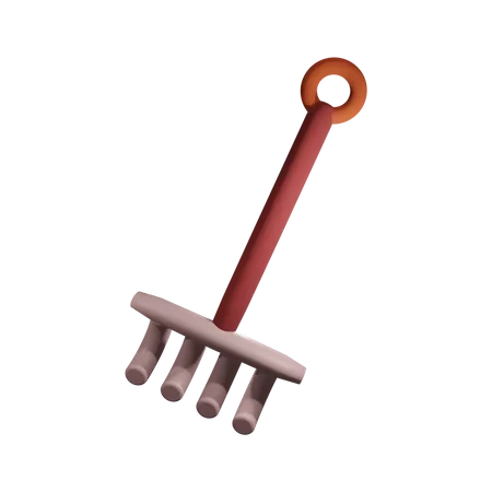 Rake  3D Icon