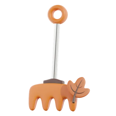 Rake  3D Icon